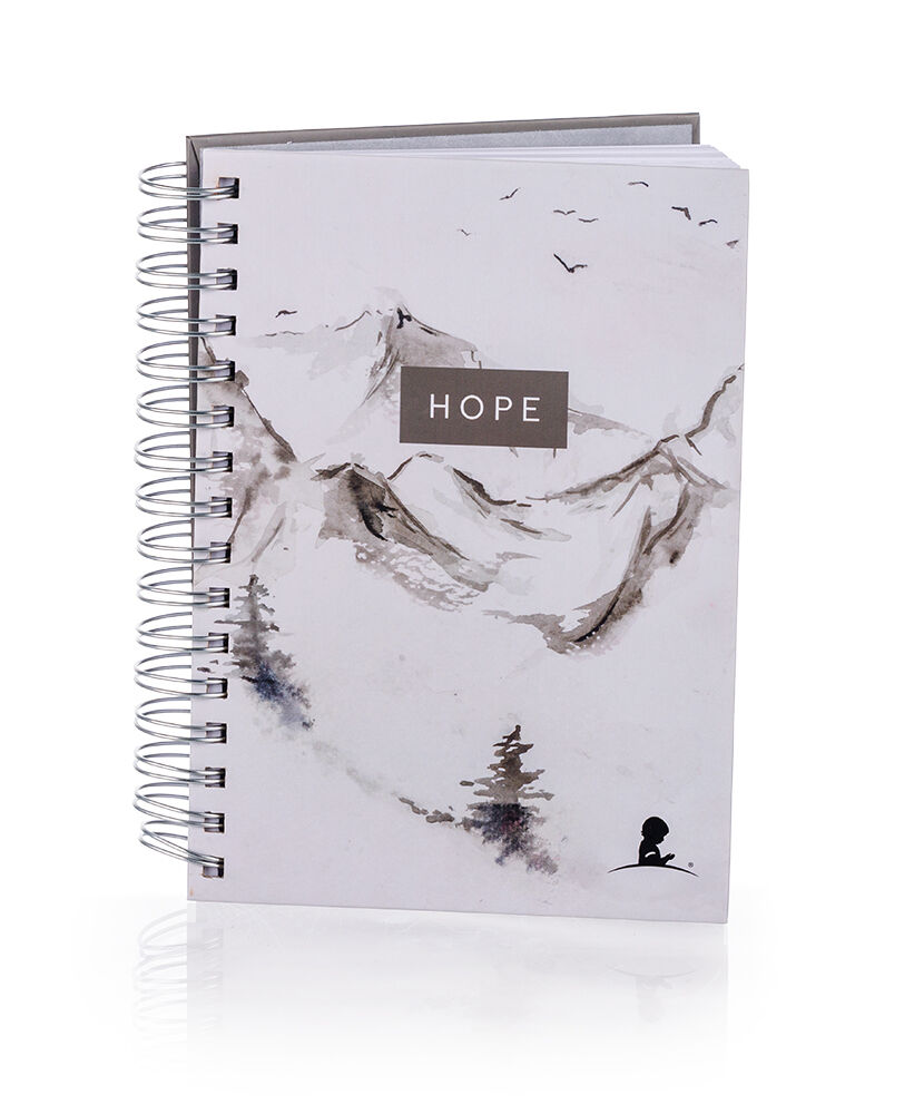Serene Mountain HOPE Journal - Patient Art Inspired
